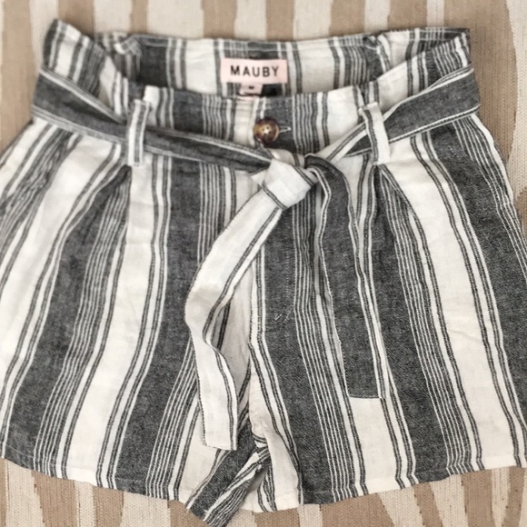 Mauby stripped shorts with tie - Picture 2 of 6